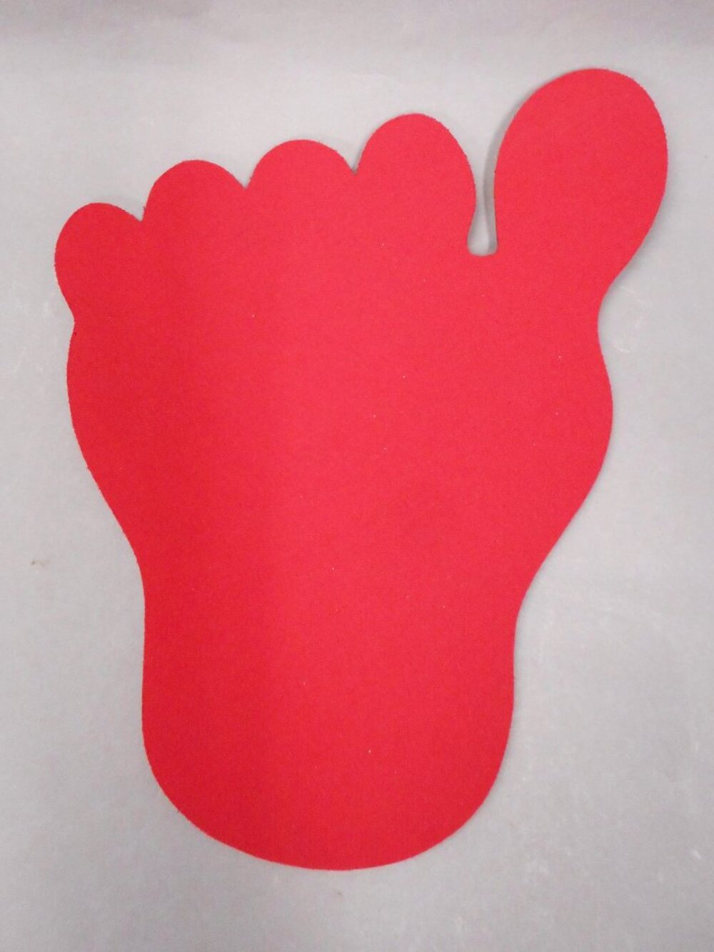 Mouse Pad Foot Shaped - Red - NWOT - Fun Gift